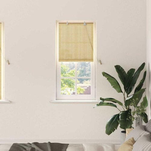 VidaXL Zavjese i sjenila sa zavjesama Prirodna 60 x 160 cm bambus Slike
