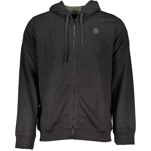 Gianmarco Venturi MEN'S BLACK ZIPPED SWEATSHIRT Cijene