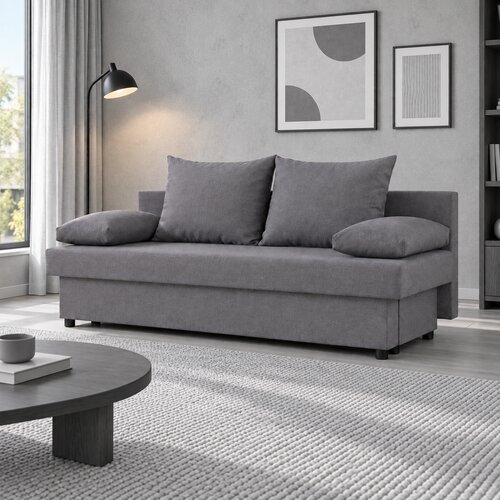 Grantex Line Sofa na razvlačenje Kid 2, 130x190cm, Sawana 21, Siva Cene