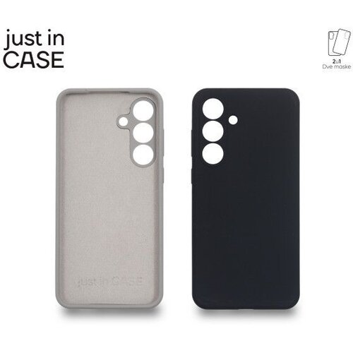 Just In Case 2u1 Extra case MIX PLUS paket maski za telefon za Samsung S25FE CRNI ( MIXPL243BK ) Cene