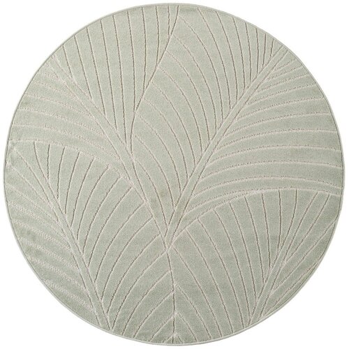 Ayyildiz Carpets Zelena okrogla notranja in zunanja preproga ø 120 cm Nova 1203 – Cene