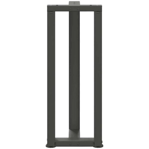  Noge konzolnog stola T-oblika 2 kom antracit 38x25x(72-73) cm Slike