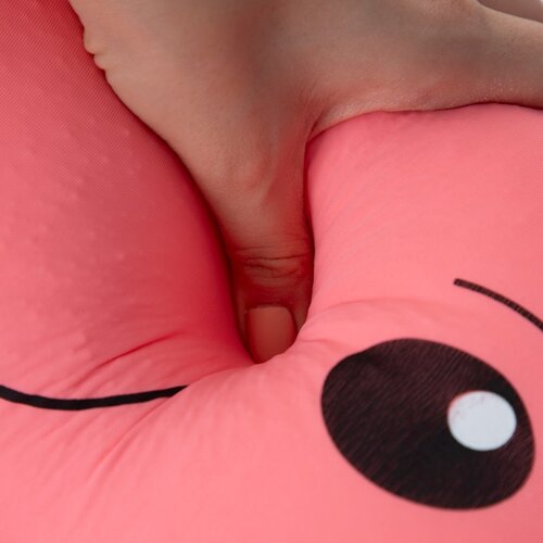 Babyjem anatomska podloga za kadicu - pink whale Slike