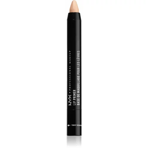 NYX Professional Makeup Lip Primer svinčnik za ustnice šminka 3 g odtenek 01 Nude za ženske