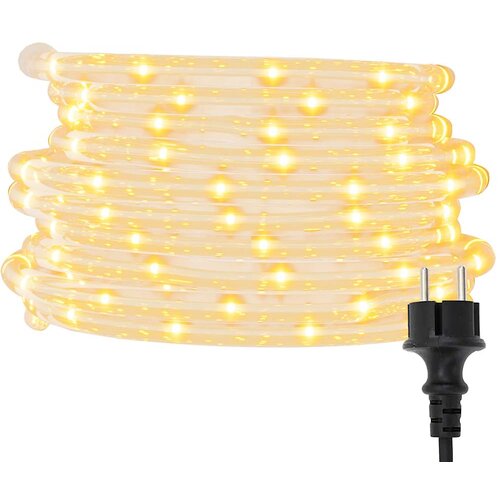 Svjetlosna traka sa 240 LED žarulja topla bijela 10 m PVC Slike