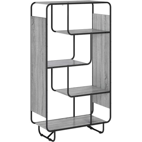 Visoka komoda Siva Sonoma 80 x 37.5 x 144 cm Prerađeno drvo - Siva Sonoma 80 x 37.5 x 144 cm Cene
