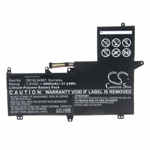 VHBW Baterija za Lenovo Xiaoxin Air 12, 4900 mAh Slike