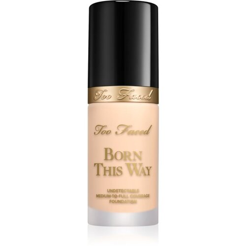 Too Faced Born This Way Original Foundation vlažilni tekoči puder odtenek Snow 30 ml Slike