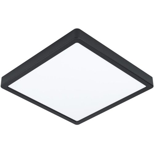 Eglo Fueva 5 nadgradna led, 20w, 2300lm, ip44, 285x285, crna/čelik/plastika Slike