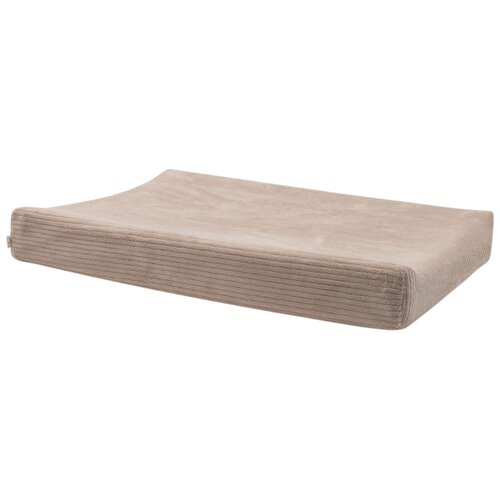Jollein bombažna prevleka za previjalno podlogo cloudy rib milky coffee Cene