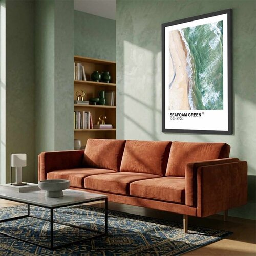 WALLXPERT SC11832_5575 Multicolor Decorative Framed MDF Painting Cene