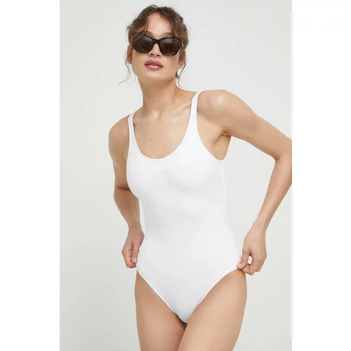 Trussardi Jednodijelni kupaći kostim boja: bijela, mekane košarice