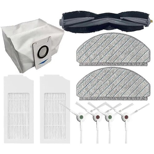 INORCO zdruljiv Robotski sesalnik Ecovacs Deebot T10/T10 Plus Glavna stranska krtaa Vreka za prah Hepa Filter Mop Krpa Rezervni deli+(ere, (21982563) Slike