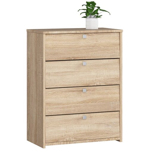 AKORD Omara za čevlje RUBIN 4 krilna vrata 66 cm - sonoma hrast, (21713484) Slike