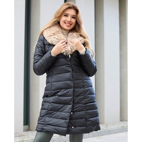 Resti Women's Black Winter Jacket - Clothing Cene