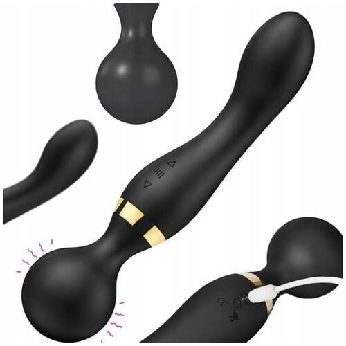 VERKGROUP VERK GROUP aku. vodoodporni silikonski vibracijski masažer za telo USB 20 funkcij 24632 Cene