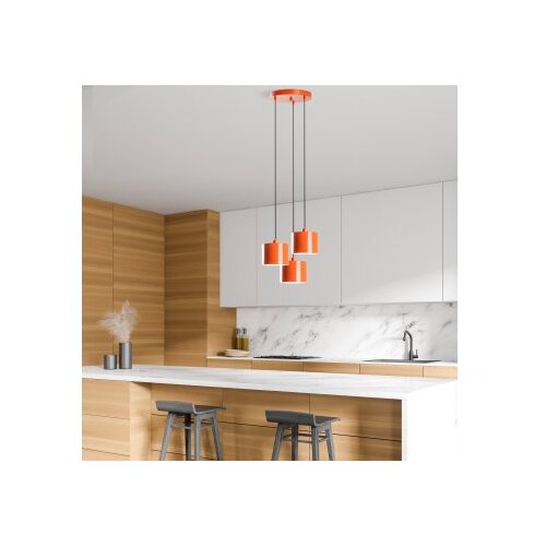 Opviq Luster Duz-195, 75-110cm, 45 cm, 3xE27, Narandžasta Slike