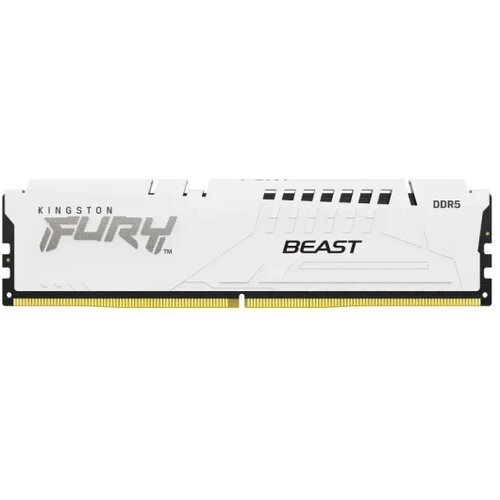 Kingston Pomnilniški modul 16GB 6000MT/s DDR5 CL36 DIMM FURY Beast White EXPO, (5000310878) Cene