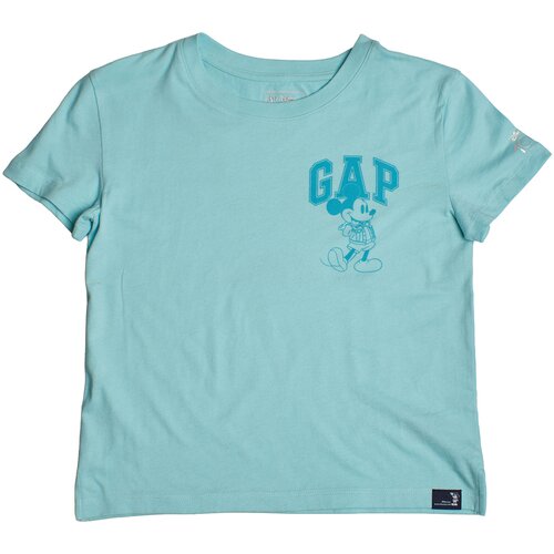 GAP Majice s kratkimi rokavi 601425-001 Modra Slike