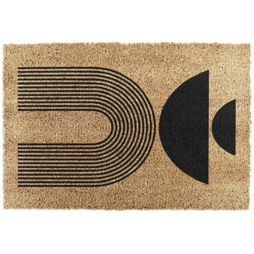 Artsy Doormats Predpražnik iz kokosovih vlaken 40x60 cm Half Moon – Cene