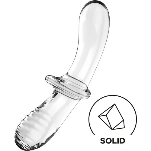 Satisfyer Double Crystal - stakleni dildo s 2 kraja (proziran) Cijene