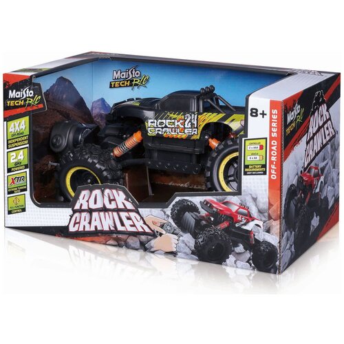 Maisto avtomobil R/C Rock Crawler rdeč Slike
