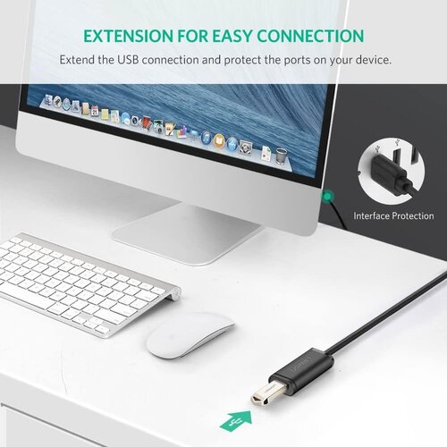 Ugreen USB 2.0 aktivni produžni kabel s pojačalom signala, 20m Slike