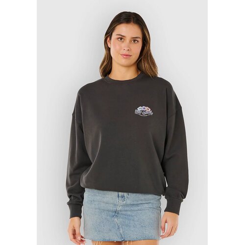 Rip Curl Bells Heritage Crew Sweater washed black Cijene