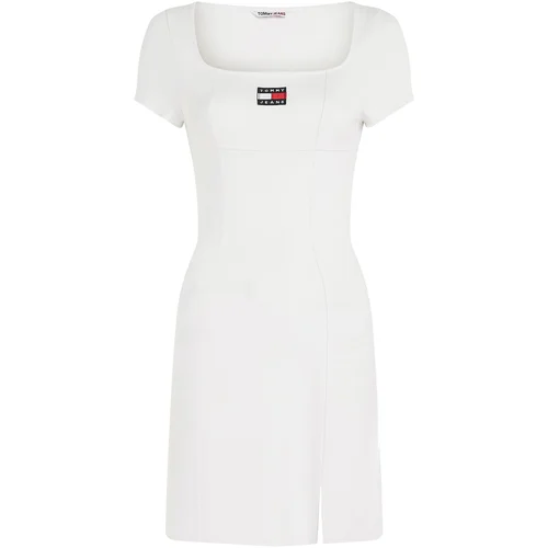 Tommy Jeans Haljina plava / crvena / bijela