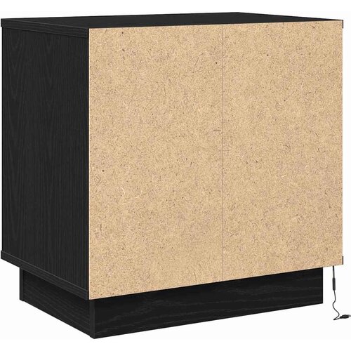  Noćni ormar s ladicama 2 pcs Crni hrast 50 x 34,5 x 50 cm. Slike