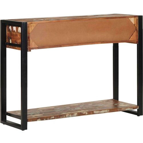 VidaXL Konzolni stol Vi&amp;scaron;ebojni 100x35x75 cm puno drvo obrađeno Slike