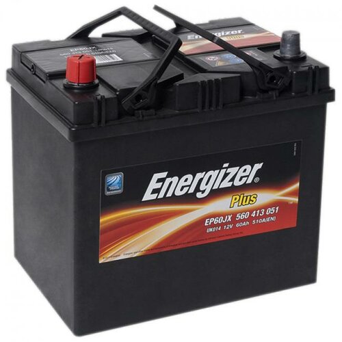 Energizer PLUS 12 V 60 Ah ASIA N D+ akumulator Slike