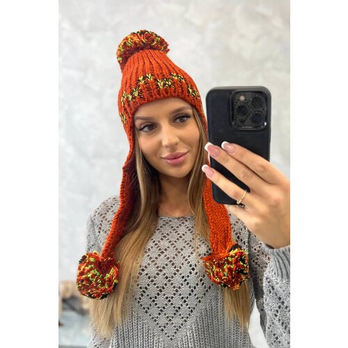 Kesi Women&amp;#039;s cap with long ears Nadia K321 foxy Slike