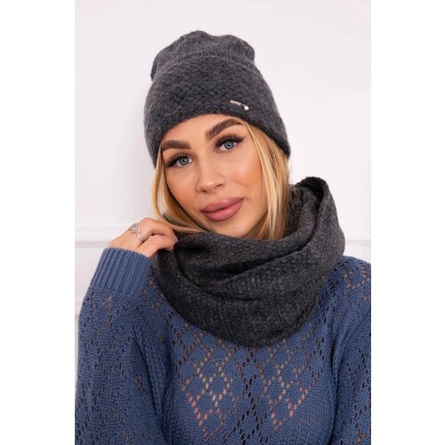 Kesi Women's set with mohair Pearl P101 graphite Cene