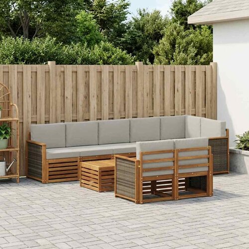  Setovi sofa Čvrsto drvo akacije Cene