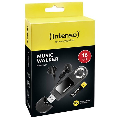 Intenso MP3 predvajalnik Music Walker 16GB - črn Cene