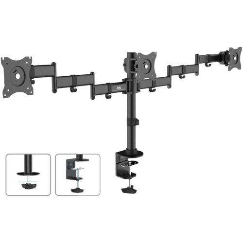 Maclean Stolni nosač za 3 LCD monitor, 13 &ldquo;- 27&rdquo; &ndash; MC-691 Cijene