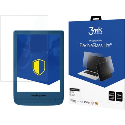3mk POCKETBOOK GOBOOK FLEXIBLEGLASS TRDNO KALJENO STEKLO ZA E-KNJIGO, (22000754) Slike