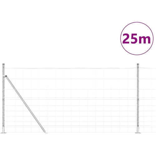 Zavareno žičano ogradno mreža s betonskom podlogom 25 x 1,2 m Slike