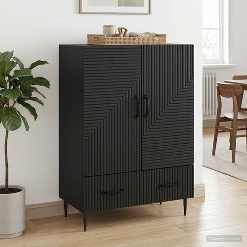  Kreveta s ladicama Crna 66 x 34,5 x 95 cm Konstruirano drvo Cijene