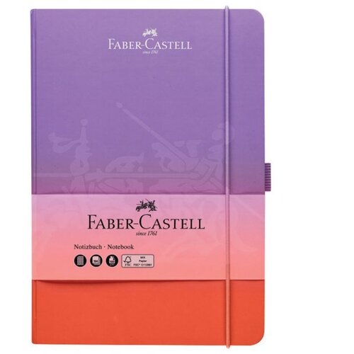  NOTES 14,5X21 CM KARO 96 L 100 G S GUMICOM FLOW FABER CASTELL 10 284 662 CRVENO-LJUBIČASTI Cene