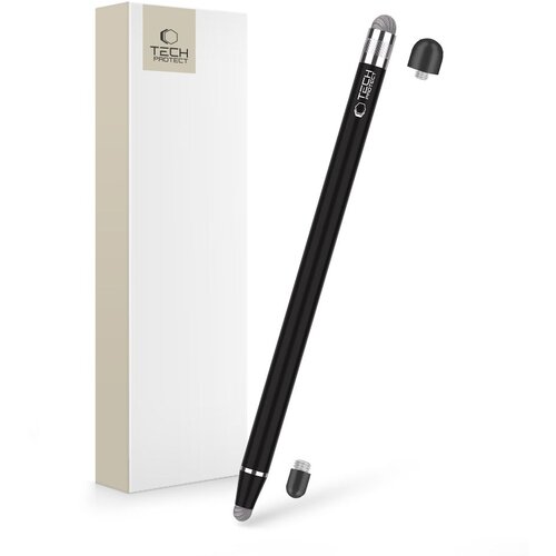 TECH-PROTECT USP100 STYLUS PEN ČRNO PISALO ZA TELEFONE IN TABLICE, (21980282) Slike