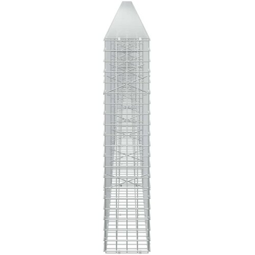  Gabion s žicom debljine 3 5 mm i mrežom 5x5 cm 1100x20x100 cm - 20 cm 100 cm 1100 cm Slike