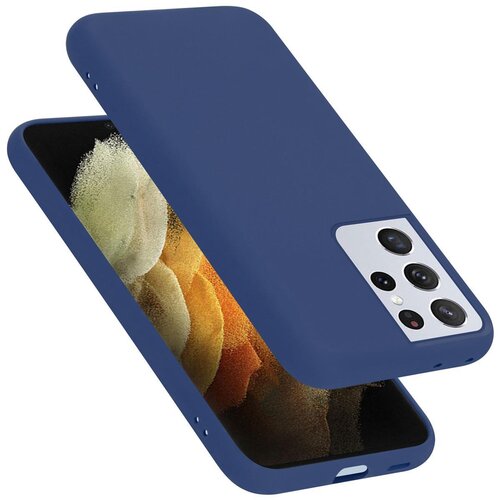 Cadorabo Case, združljiv s Samsungom v tekoči modro - za&scaron;čitni pokrov, narejen iz fleksibilnega silikona TPU, (20588794) Cene