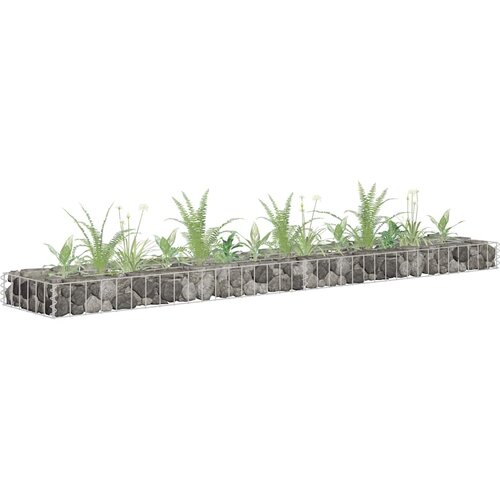  Gabionska povi&scaron;ena gredica od pocinčanog čelika 180x30x10 cm Cijene