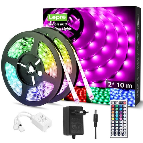  Set LED trak 20m RGB IP20 - 2x10m 5050 SMD Cene