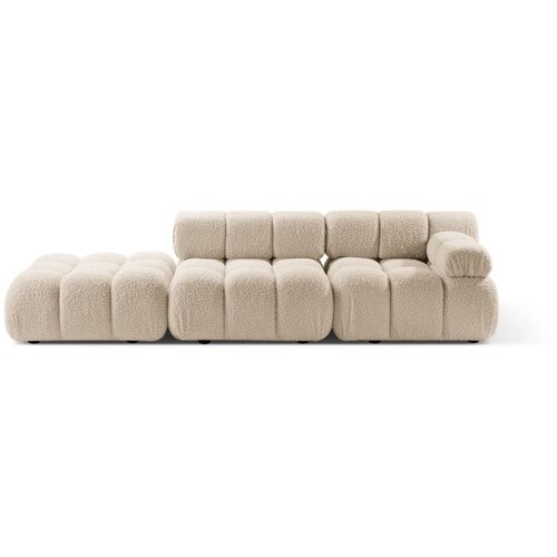 Micadoni Bež sedežna garnitura iz tkanine boucl&amp;eacute; 282 cm Bellis &amp;ndash; Home Slike