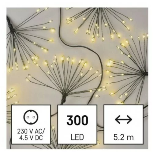 Emos lighting LED svetlobna veriga svetleče cvetlice, nano, 5,2 m D3AW10