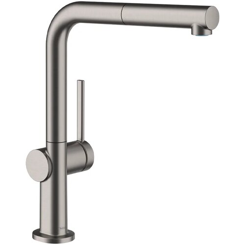 Hansgrohe talis M54 270 slavina za sudoperu sa izvlačnim tušem crna/hrom 72808340 Cene