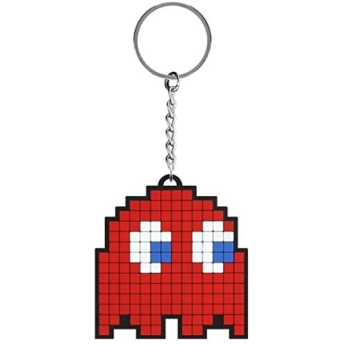 Pyramid International Pac -Man gumijast Keyring, Zip vlečni ali nahrbtnik (Blinky Design) - uradno blago, (21324317) Cene